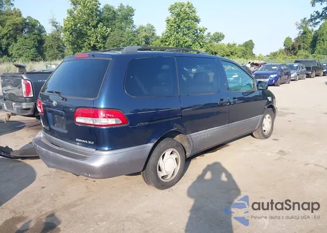 2001 Toyota Sienna Xle from USA, damaged, VIN 4T3ZF13CX1U327214